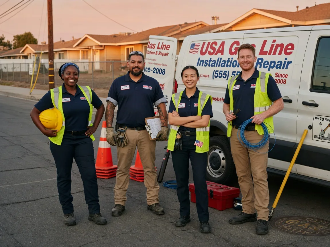 Gas Line Installation company in Raymond, WA